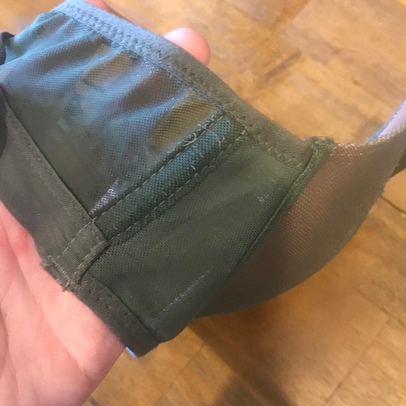 Daisy Fuentes Olive Green Lace Push Up Bra 34C - Picture 4 of 9